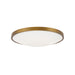 Visual Comfort Modern - 700FMVNC13A-LED930 - LED Flush Mount - Vance - Aged Brass