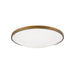 Visual Comfort Modern - 700FMVNC18A-LED930 - LED Flush Mount - Vance - Aged Brass