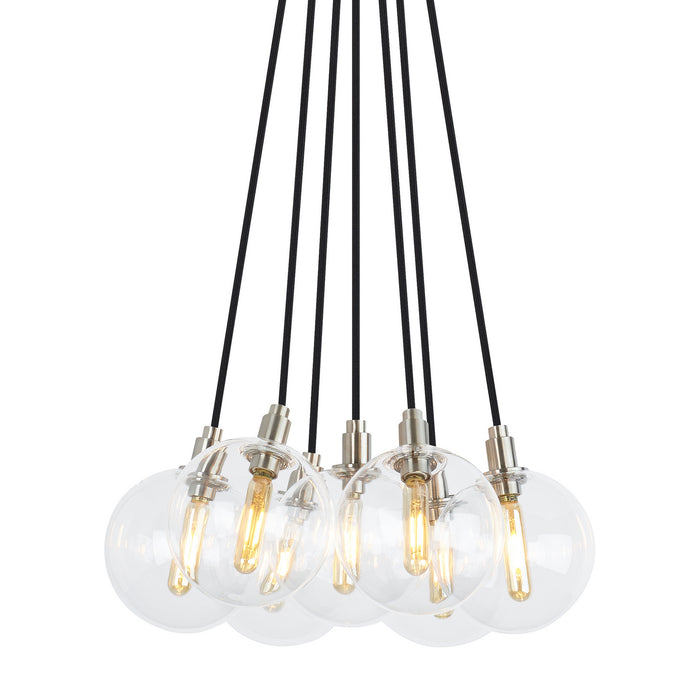 Visual Comfort Modern - 700GMBMP7CS-LED927 - LED Chandelier - Gambit - Satin Nickel