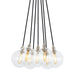 Visual Comfort Modern - 700GMBMP7CS-LED927 - LED Chandelier - Gambit - Satin Nickel