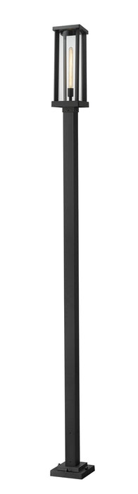 Z-Lite - 586PHBS-536P-BK - One Light Outdoor Post Mounted Fixture - Glenwood - Black