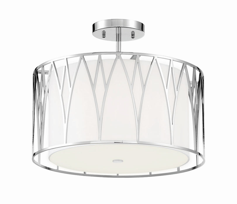 Minka-Lavery - 1089-613-L - LED Semi Flush Mount - Regal Terrace - Polished Nickel