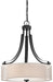 Minka-Lavery - 4104-66 - Three Light Pendant - Parsons Studio - Sand Coal