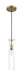 Nuvo Lighting - 60-6856 - One Light Mini Pendant - Spyglass - Vintage Brass