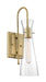 Nuvo Lighting - 60-6857 - One Light Wall Sconce - Bahari - Vintage Brass