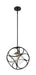 Nuvo Lighting - 60-6945 - One Light Mini Pendant - Aurora - Black / Vintage Brass