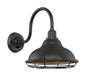 Nuvo Lighting - 60-7012 - One Light Outdoor Wall Mount - Newbridge - Dark Bronze / Gold