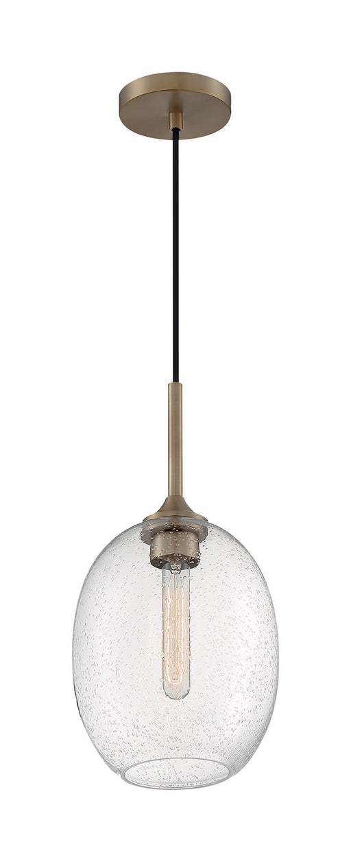 Nuvo Lighting - 60-7016 - One Light Pendant - Aria - Burnished Brass