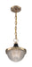 Nuvo Lighting - 60-7059 - One Light Pendant - Faro - Burnished Brass / Black Accents