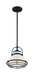 Nuvo Lighting - 60-7083 - One Light Pendant - Upton - Gloss White / Black Accents