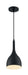 Nuvo Lighting - 60-7086 - One Light Pendant - Bellcap - Matte Black