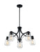 Nuvo Lighting - 60-7105 - Five Light Chandelier - Skybridge - Matte Black
