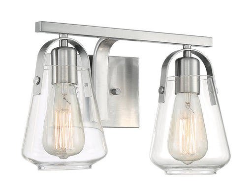 Nuvo Lighting - 60-7112 - Two Light Vanity - Skybridge - Brushed Nickel