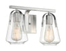 Nuvo Lighting - 60-7112 - Two Light Vanity - Skybridge - Brushed Nickel
