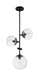 Nuvo Lighting - 60-7134 - Three Light Pendant - Sky - Matte Black
