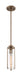Nuvo Lighting - 60-7150 - One Light Mini Pendant - Marina - Burnished Brass