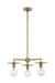 Nuvo Lighting - 60-7243 - Three Light Chandelier - Bizet - Vintage Brass