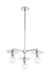 Nuvo Lighting - 60-7253 - Three Light Chandelier - Bizet - Polished Nickel