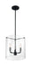Nuvo Lighting - 60-7277 - Three Light Pendant - Sommerset - Matte Black
