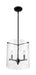 Nuvo Lighting - 60-7287 - Three Light Pendant - Bransel - Matte Black