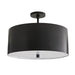 Arteriors - 49268 - Three Light Semi-Flush Mount - Tarbell - Bronze