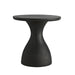 Arteriors - 5073 - Side Table - Scout - Sandblasted Soft Black Waxed