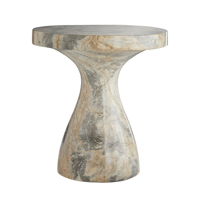 Arteriors - 5550 - Accent Table - Serafina - Sahara Faux Marble