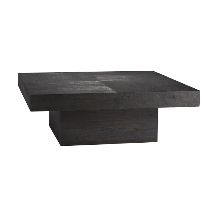 Arteriors - 5568 - Cocktail Table - Campbell - Sandblasted Soft Black Waxed