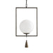 Arteriors - DB49004 - One Light Pendant - Trapeze - Aged Bronze