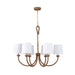 Regina Andrew - 16-1272 - Six Light Chandelier - Bimini - Natural