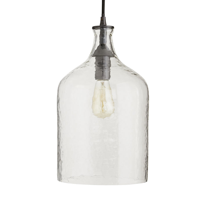 Arteriors - 44928 - One Light Pendant - Noreen - Clear Hammered