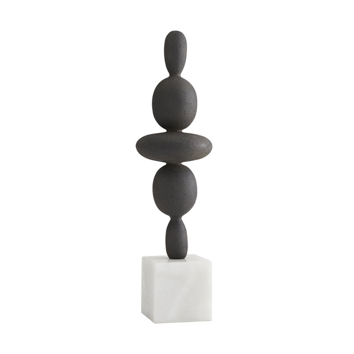 Arteriors - 9233 - Sculpture - Eddie - Charcoal