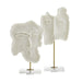 Arteriors - 9235 - Sculpture, set of 2 - David - White