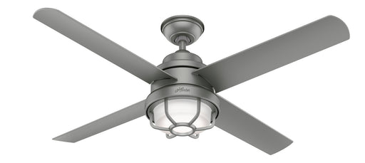 Hunter - 55085 - 54"Ceiling Fan - Searow - Matte Silver