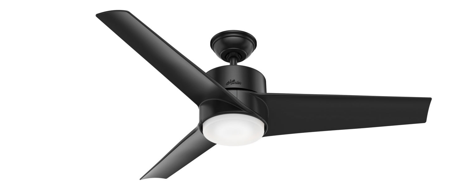 Hunter - 59471 - 54"Ceiling Fan - Havoc - Matte Black