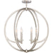 Quoizel - ON1724BN - Six Light Semi-Flush Mount - Orion - Brushed Nickel