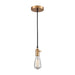 ELK Home - 1201-027 - One Light Mini Pendant - Socket Pendant - Nickel