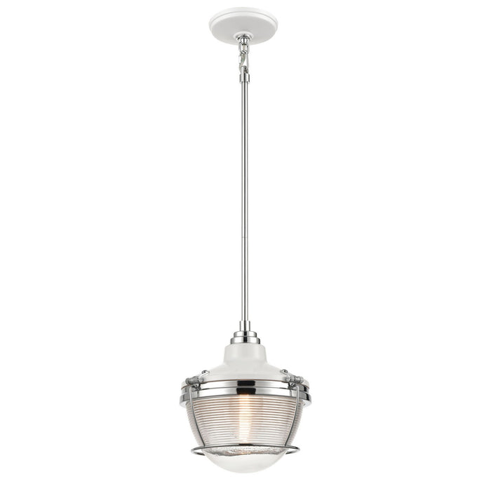 ELK Home - 16525/1 - One Light Mini Pendant - Seaway Passage - Polished Nickel