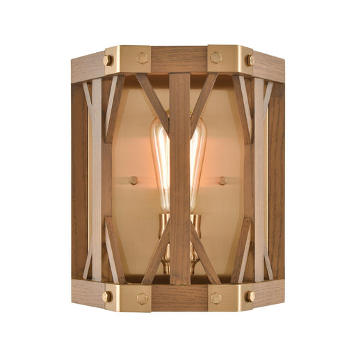 ELK Home - 33330/1 - One Light Wall Sconce - Structure - Satin Brass