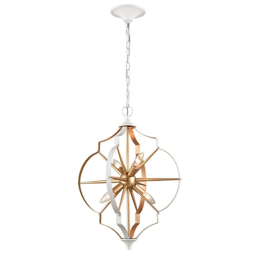 ELK Home - 33395/4 - Four Light Chandelier - Laguna Beach - Gold