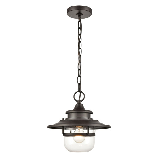 ELK Home - 46072/1 - One Light Outdoor Pendant - Renninger - Oil Rubbed Bronze