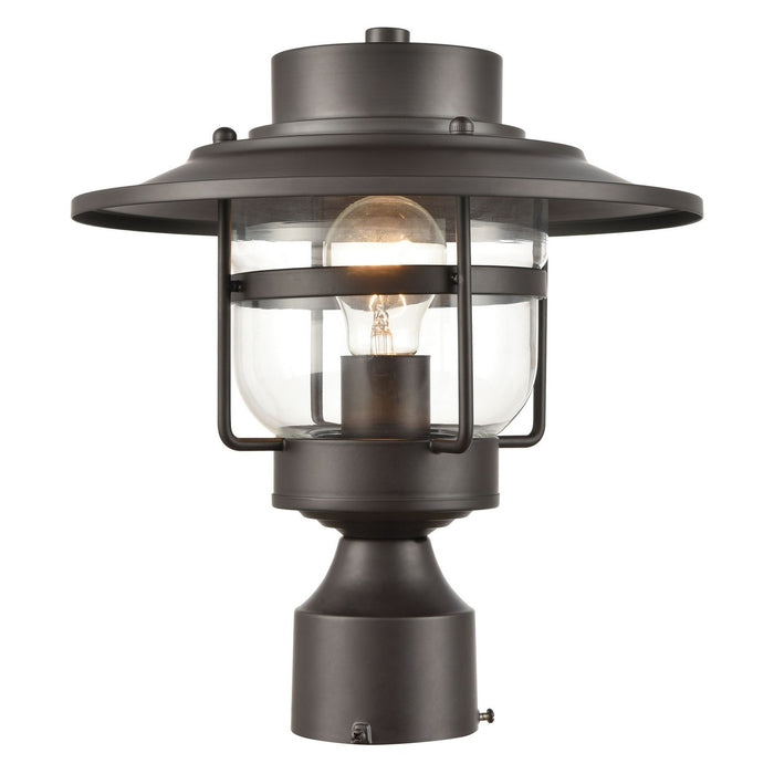 ELK Home - 46073/1 - One Light Outdoor Post Mount - Renninger - Oil Rubbed Bronze