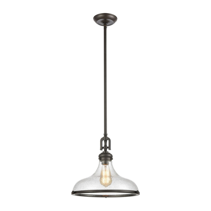 ELK Home - 57361/1 - One Light Pendant - Rutherford - Oil Rubbed Bronze