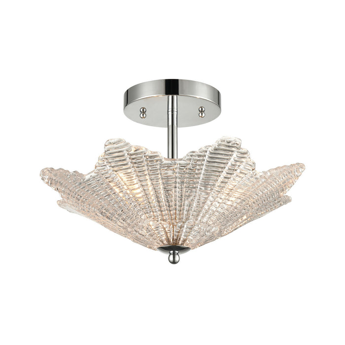 ELK Home - 60174/3 - Three Light Semi Flush Mount - Radiance - Polished Chrome