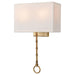 ELK Home - 75040/2 - Two Light Wall Sconce - Shannon - Warm Brass