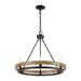 ELK Home - 75056/6 - Six Light Chandelier - Ramsey - Matte Black