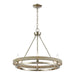 ELK Home - 75066/6 - Six Light Chandelier - Ramsey - Satin Nickel