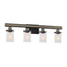 ELK Home - 89155/4 - Four Light Vanity - Beaufort - Anvil Iron