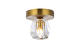 Elegant Lighting - 3505F5G - LED Flush Mount - Eren - Gold