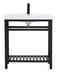 Elegant Lighting - VF14030BK - Single Bathroom Vanity - Raya - Black